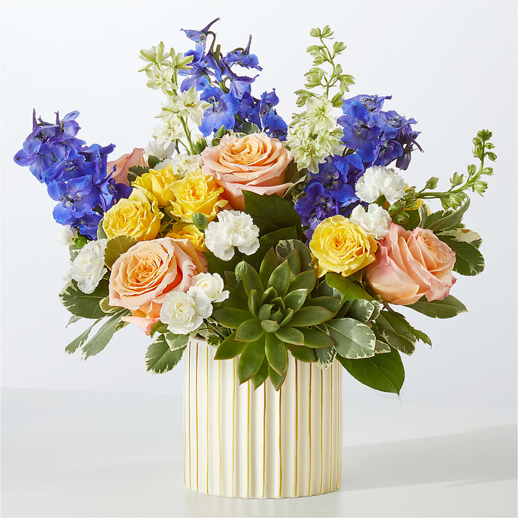 Cobalt Reverie Bouquet – West Hollywood Florist, West Hollywood CA