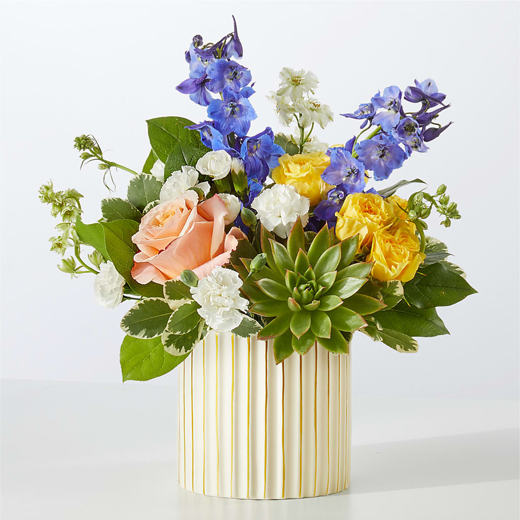 Cobalt Reverie Bouquet – West Hollywood Florist, West Hollywood CA