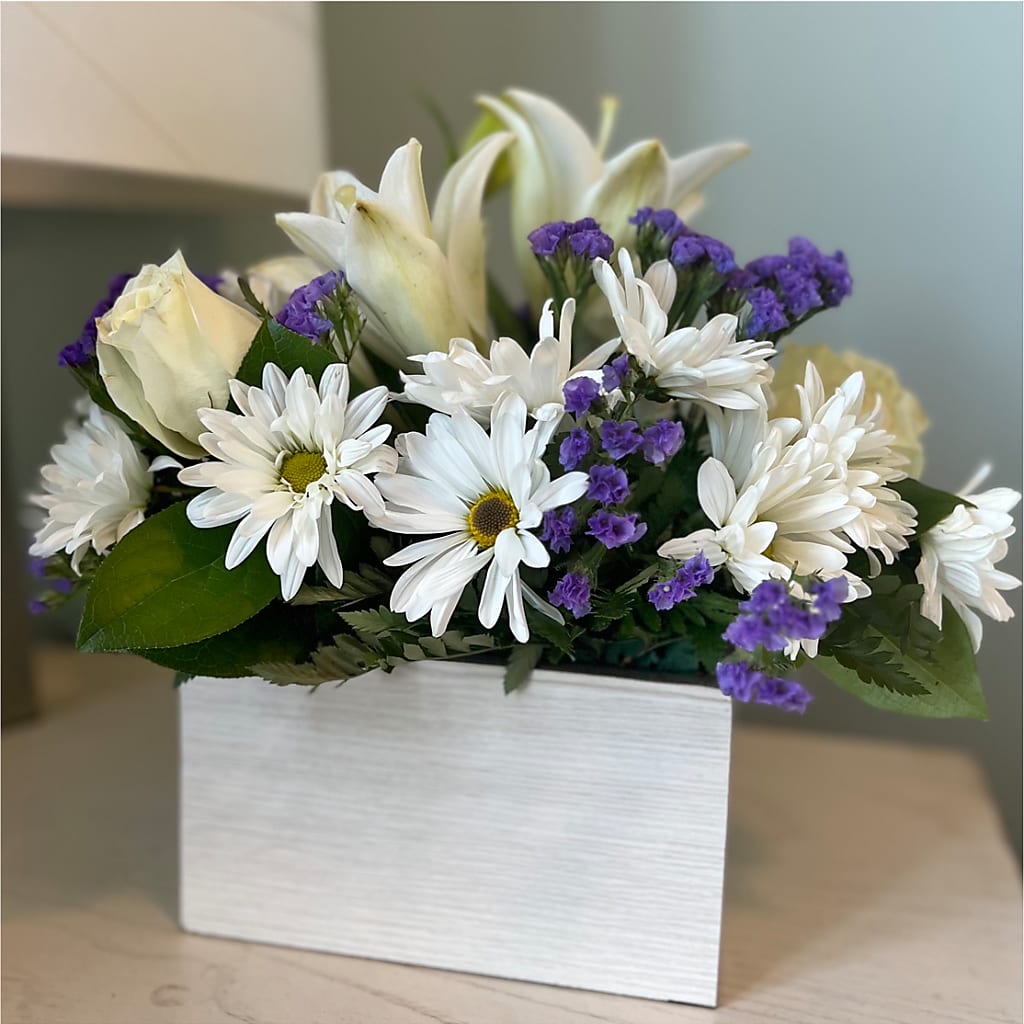 Beyond Blue Box Bouquet – West Hollywood Florist, West Hollywood CA