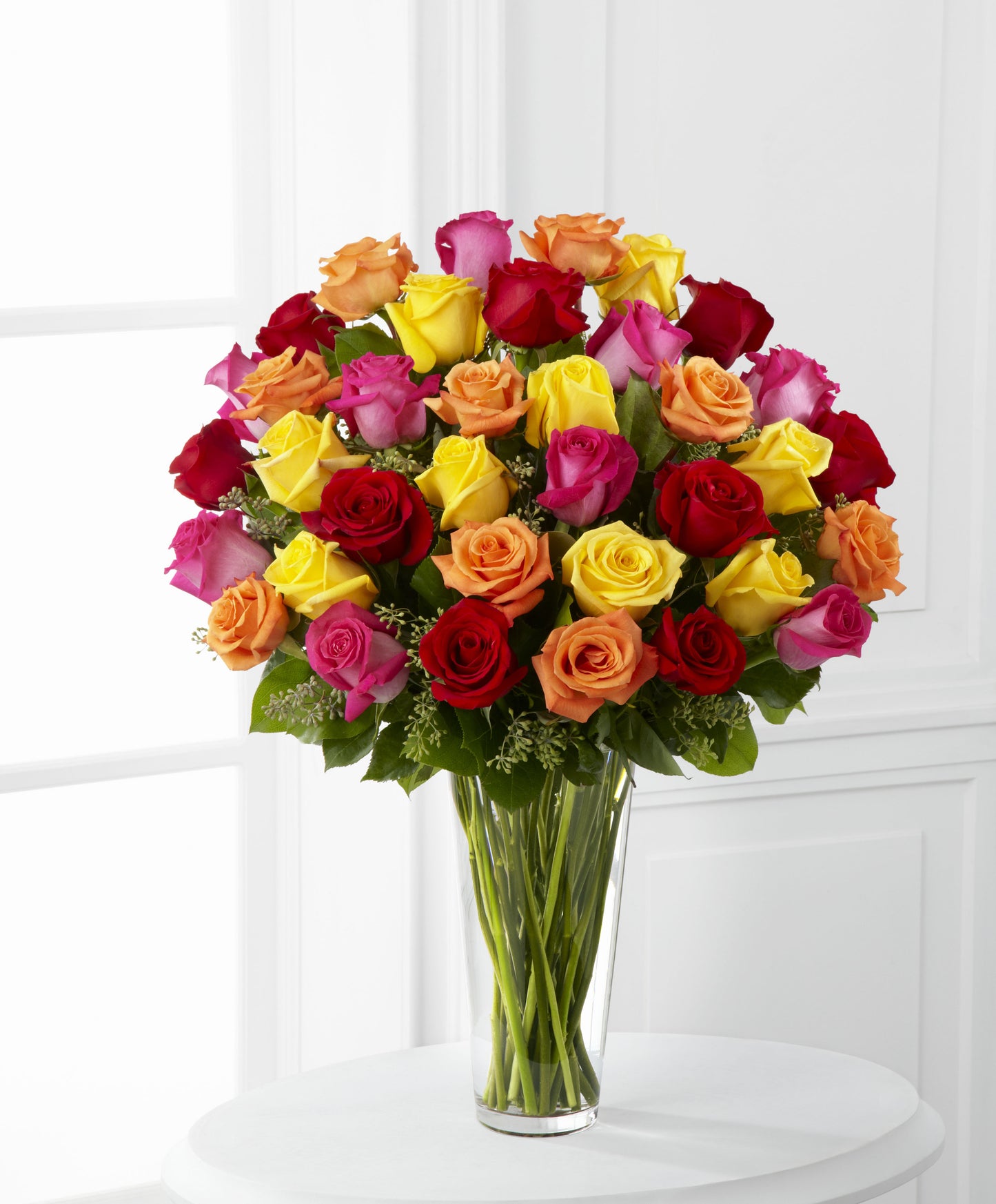 Bright Spark Rose Bouquet – West Hollywood Florist, West Hollywood CA