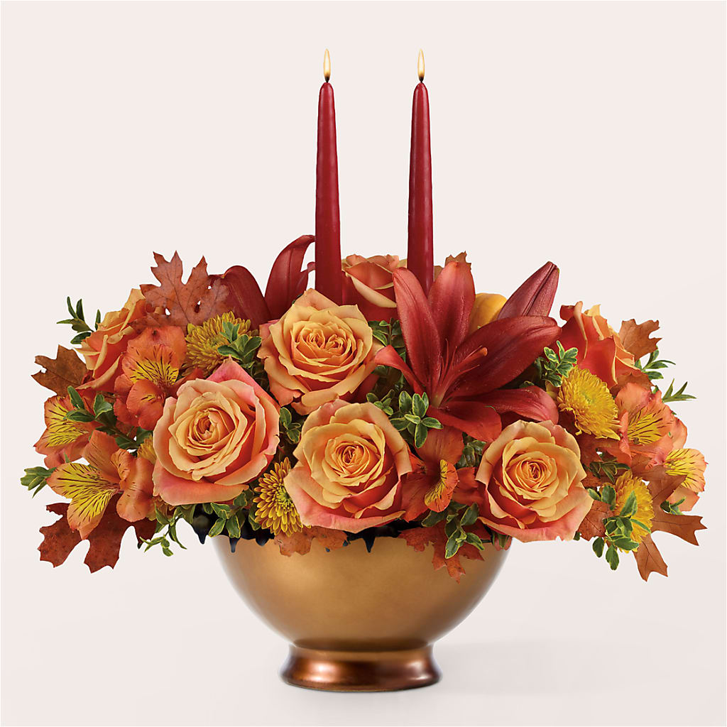 Harvest Table Centerpiece – West Hollywood Florist, West Hollywood CA