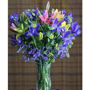 Blue Festival Arrangement