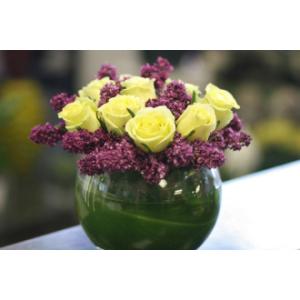 Spring Time Rose Bowl – West Hollywood Florist, West Hollywood CA