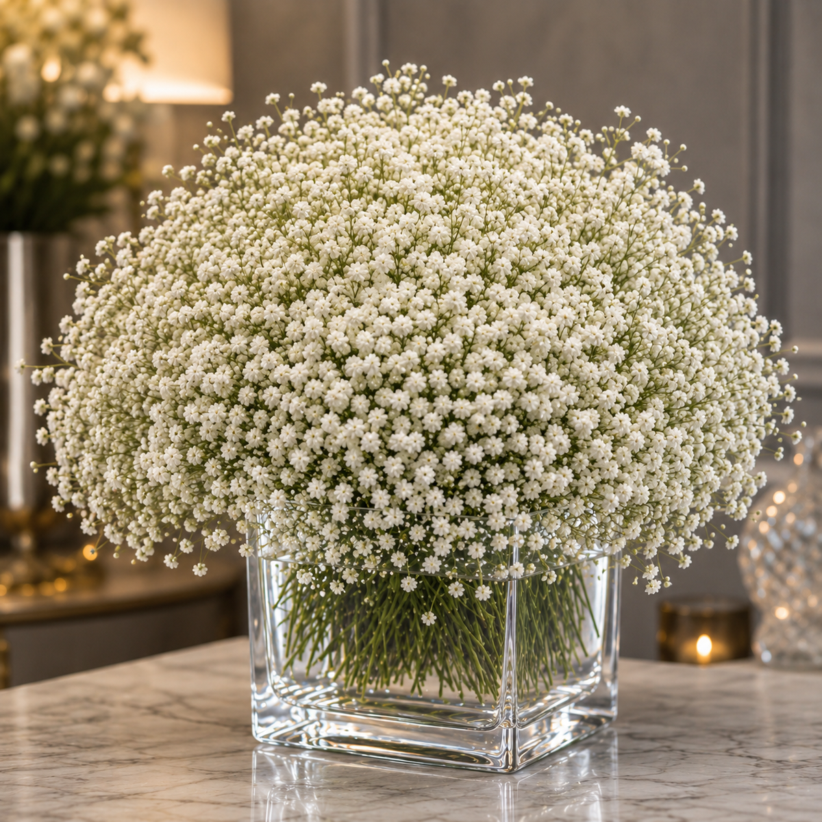 Baby's Breath Cubed – West Hollywood Florist, West Hollywood CA