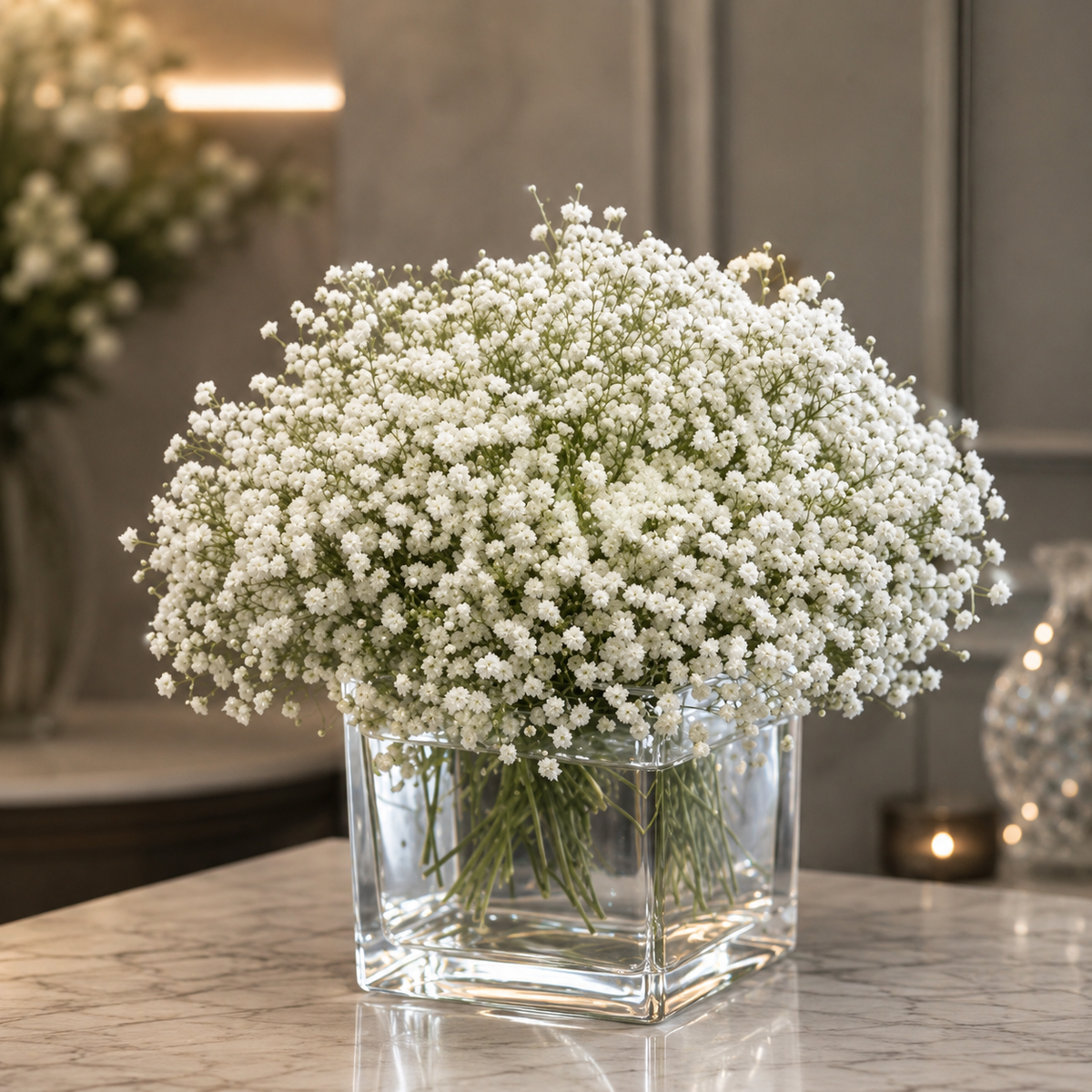 Baby's Breath Cubed – West Hollywood Florist, West Hollywood CA