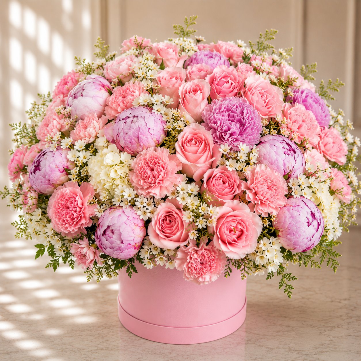 Pretty Pink Floral Box – West Hollywood Florist, West Hollywood CA