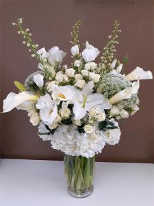 White Enchantment Arrangement – West Hollywood Florist, West Hollywood CA