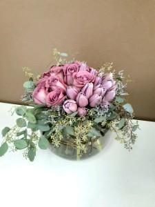 Purple Medley Arrangement – West Hollywood Florist, West Hollywood CA