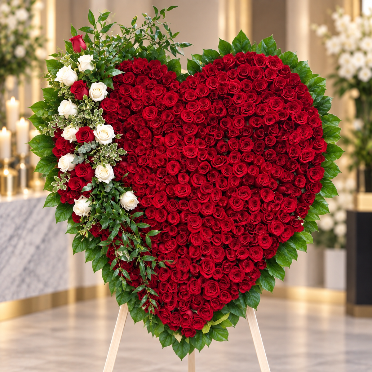 Everlasting Devotion Heart – West Hollywood Florist, West Hollywood CA