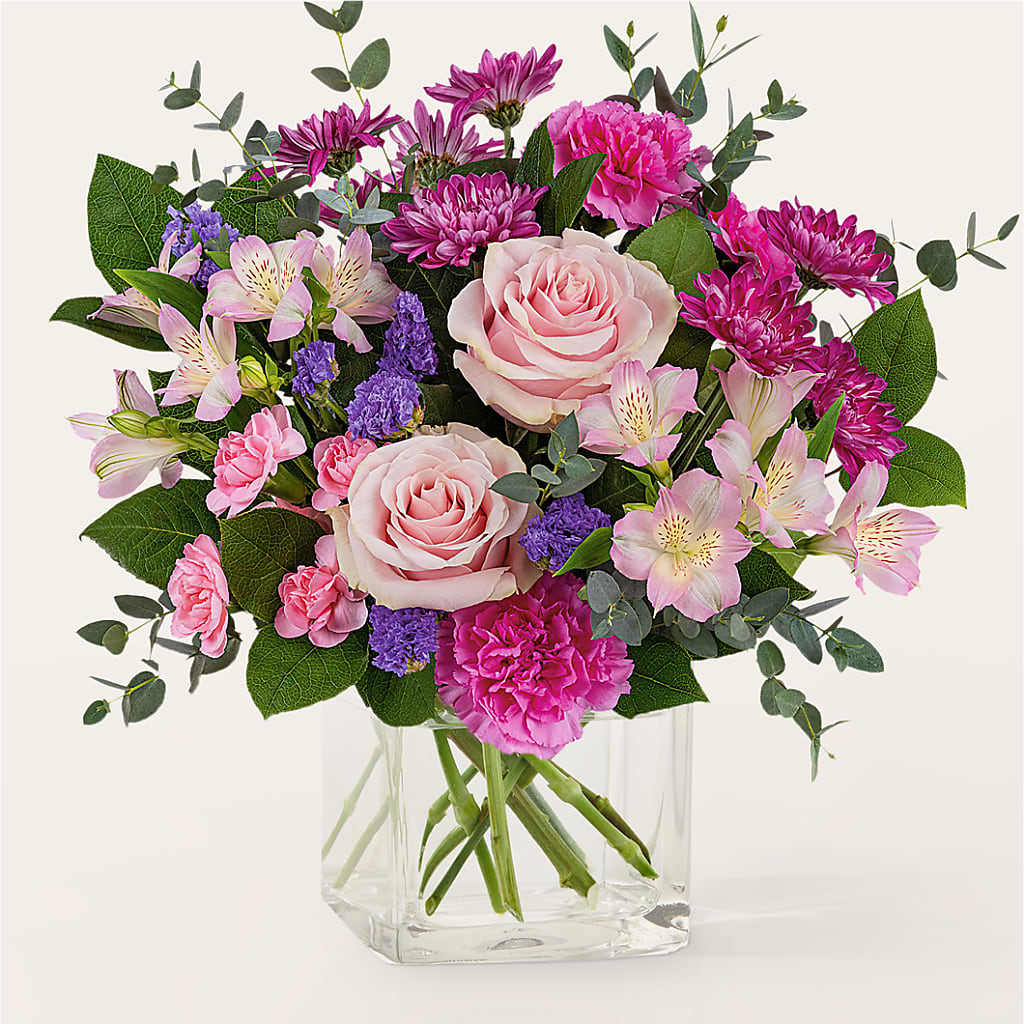 Rosy Radiance Bouquet – West Hollywood Florist, West Hollywood CA