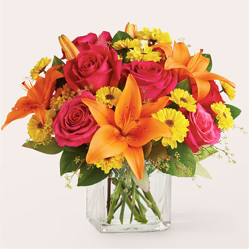 Neon Lights Bouquet – West Hollywood Florist, West Hollywood CA