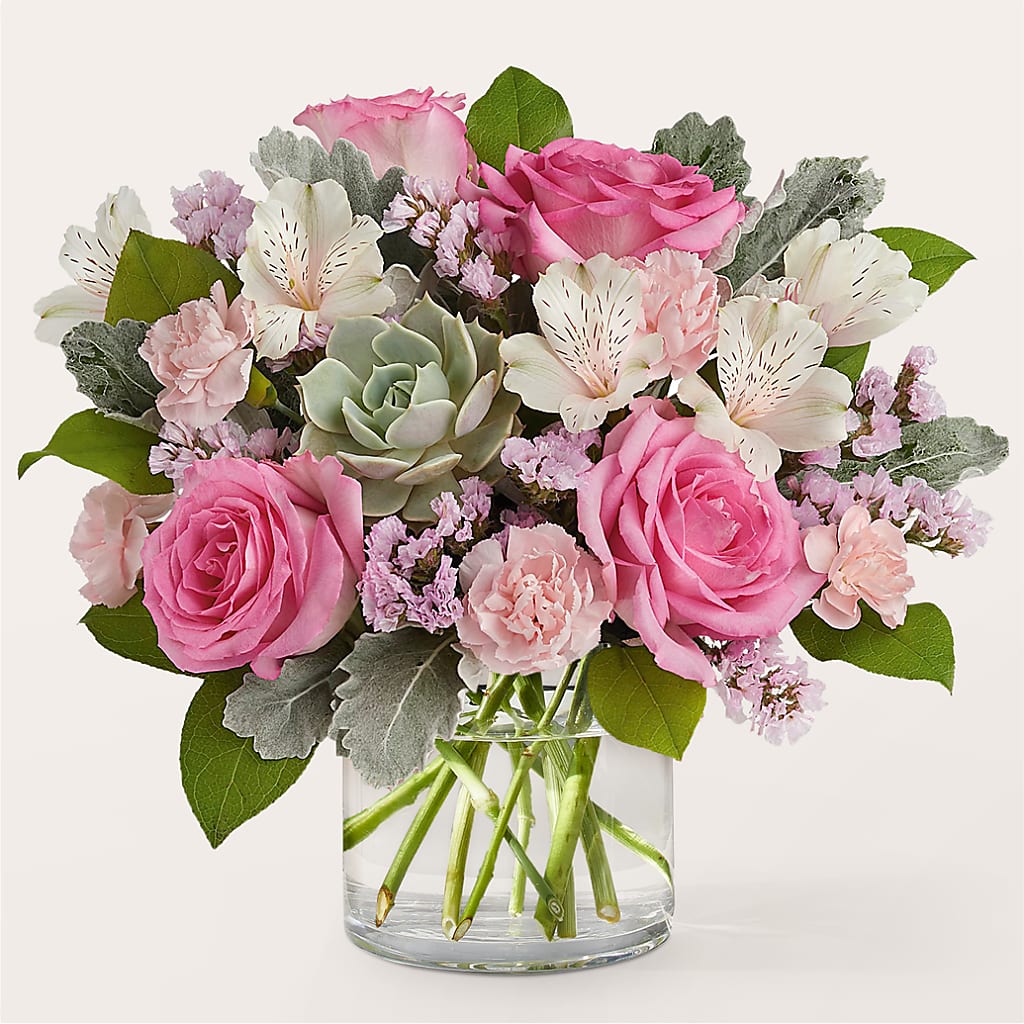 Dusty Rose Bouquet – West Hollywood Florist, West Hollywood CA