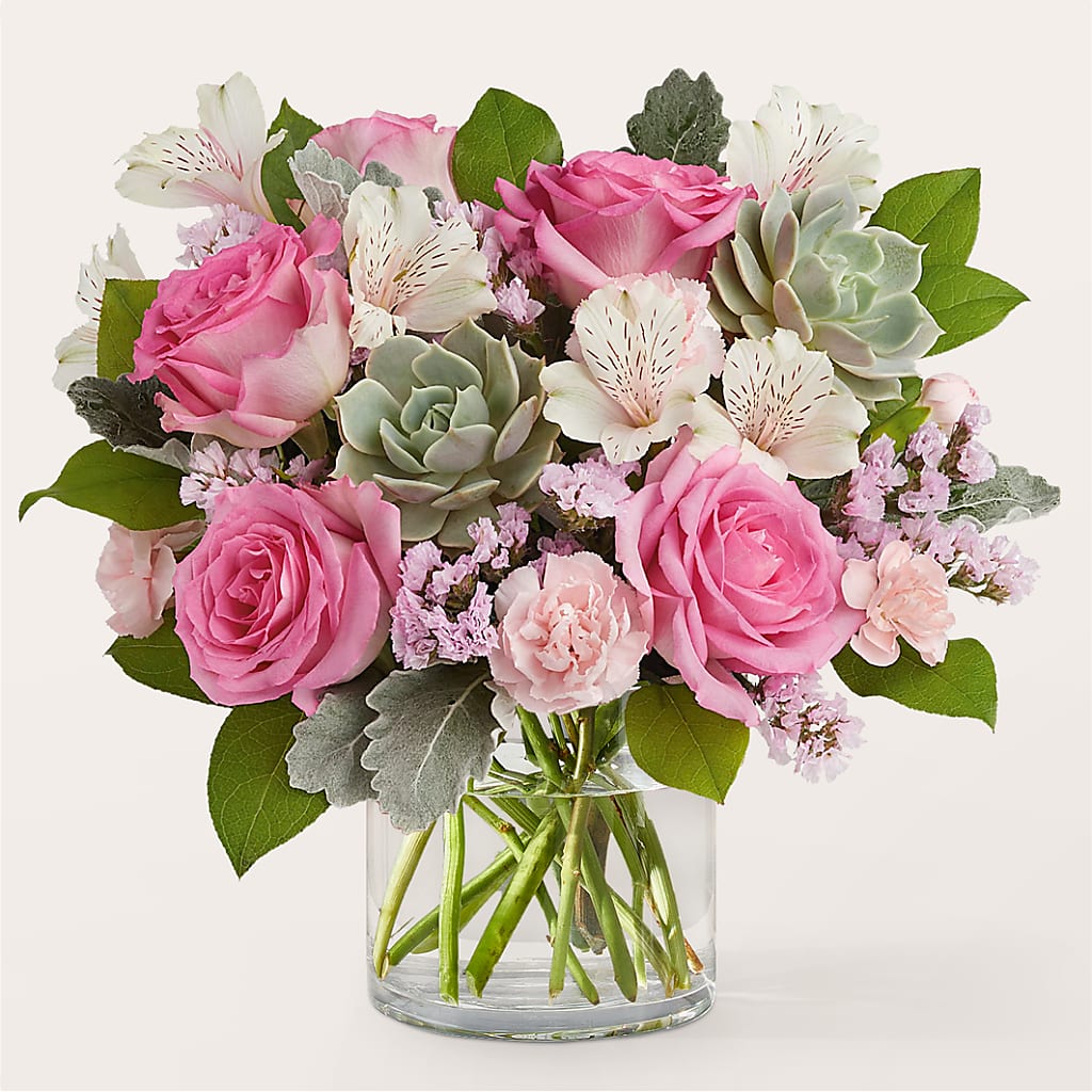 Dusty Rose Bouquet – West Hollywood Florist, West Hollywood CA