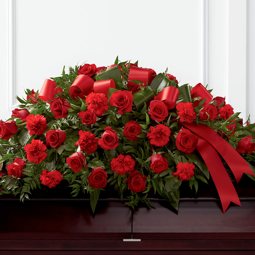 Tribute of Life Casket Spray – West Hollywood Florist, West Hollywood CA