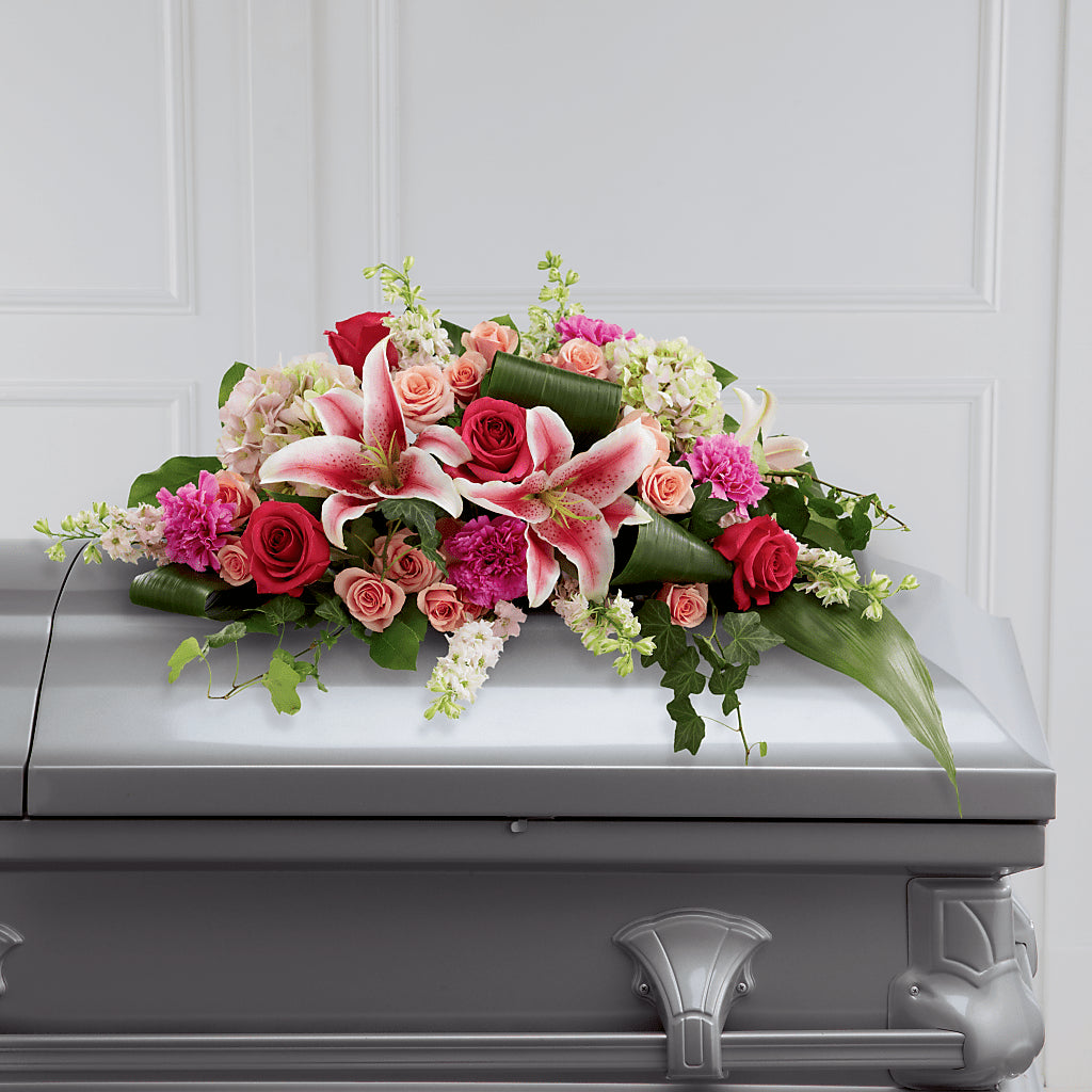 Splendid Grace Casket Spray – West Hollywood Florist, West Hollywood CA