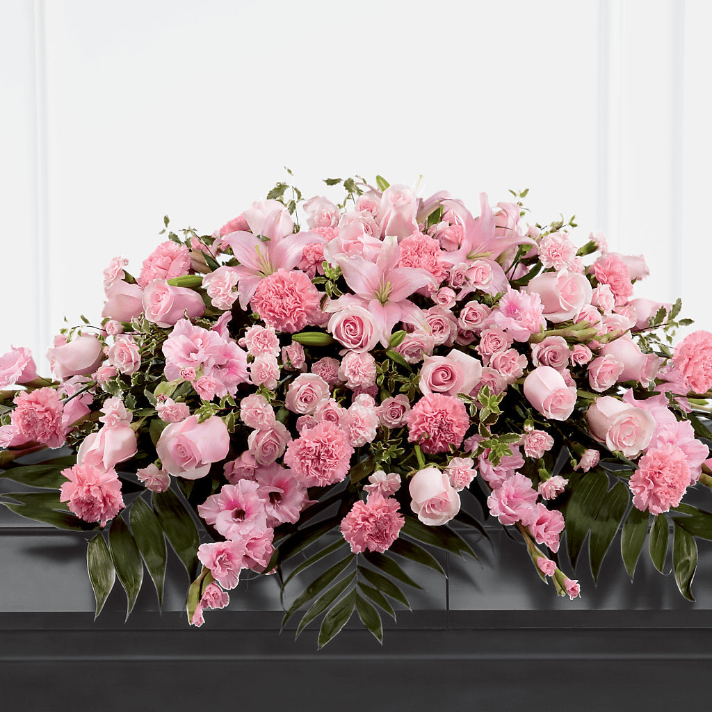Garden of Comfort Casket Spray (Standard) – West Hollywood Florist, West Hollywood CA