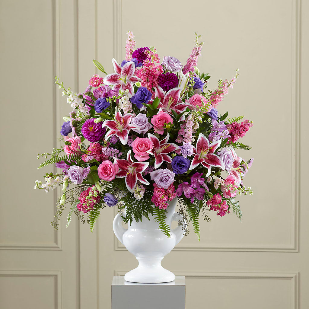 Peaceful Tribute Arrangement – West Hollywood Florist, West Hollywood CA