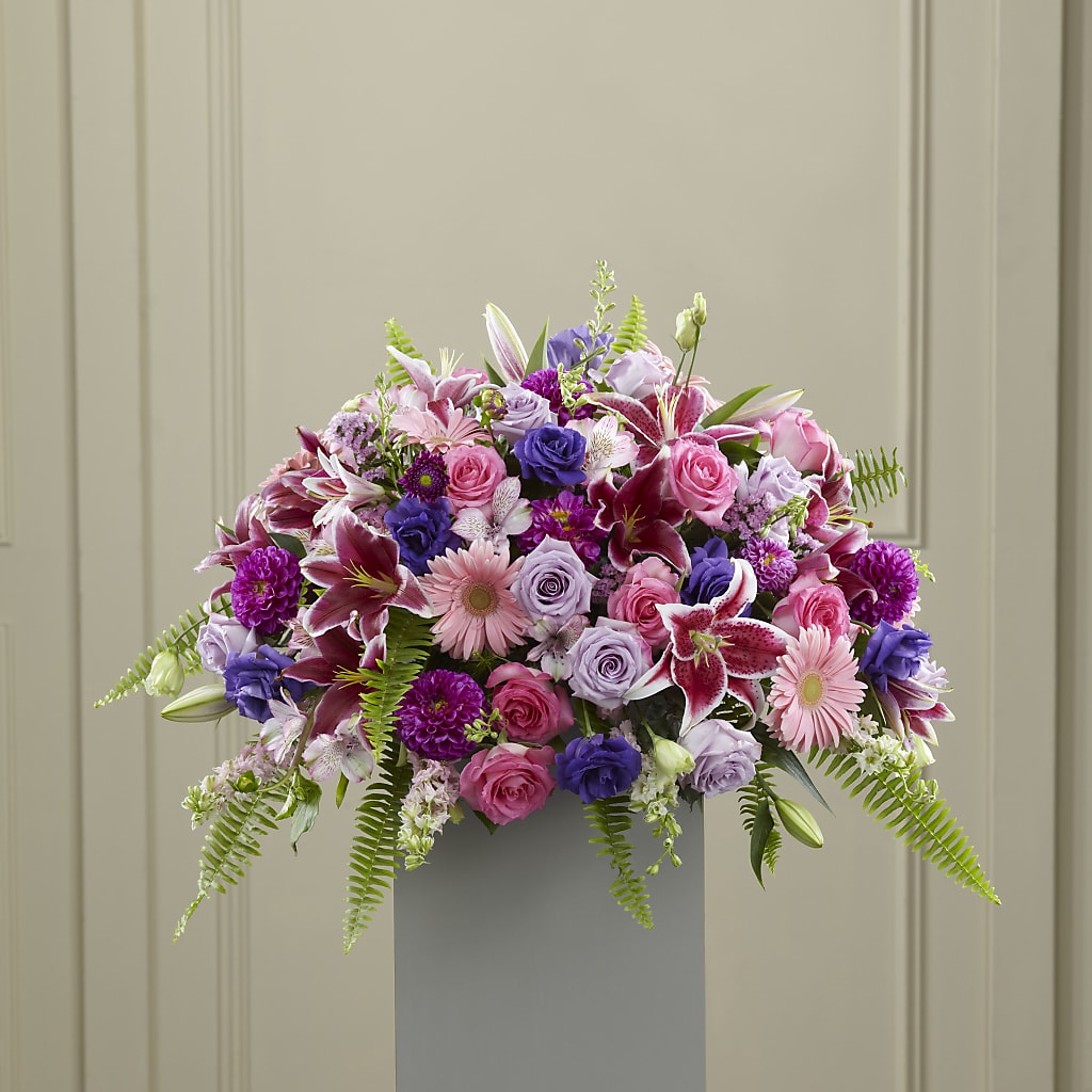 Fare Thee Well Pedestal – West Hollywood Florist, West Hollywood CA