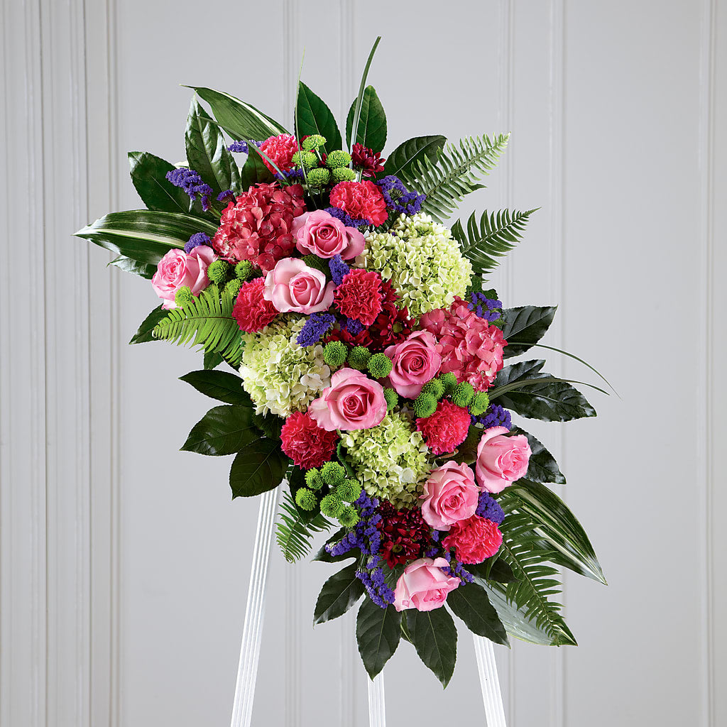 Refreshing Mix Standing Spray – West Hollywood Florist, West Hollywood CA