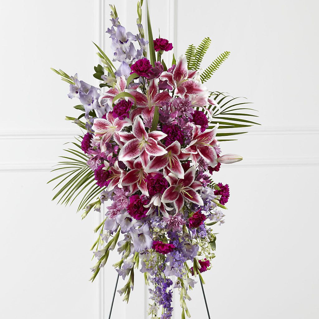 Tender Touch Standing Spray – West Hollywood Florist, West Hollywood CA
