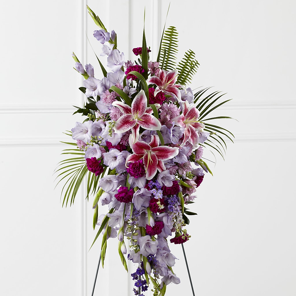 Tender Touch Standing Spray – West Hollywood Florist, West Hollywood CA