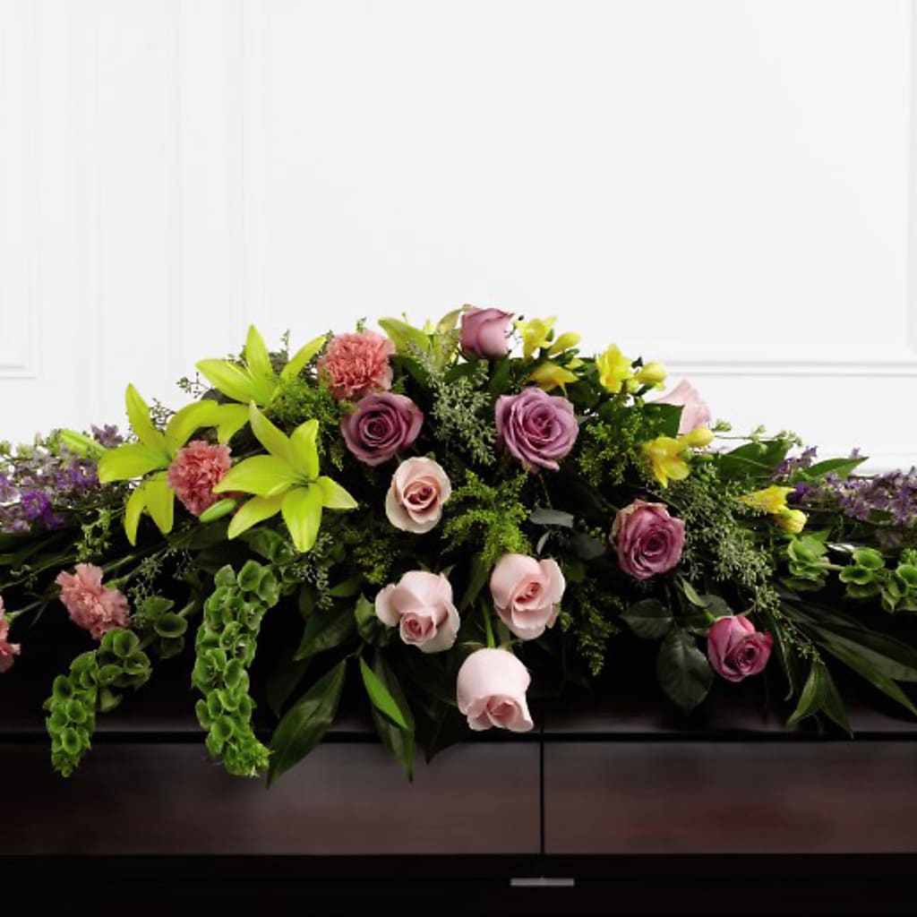 Forever Beloved Casket Spray – West Hollywood Florist, West Hollywood CA