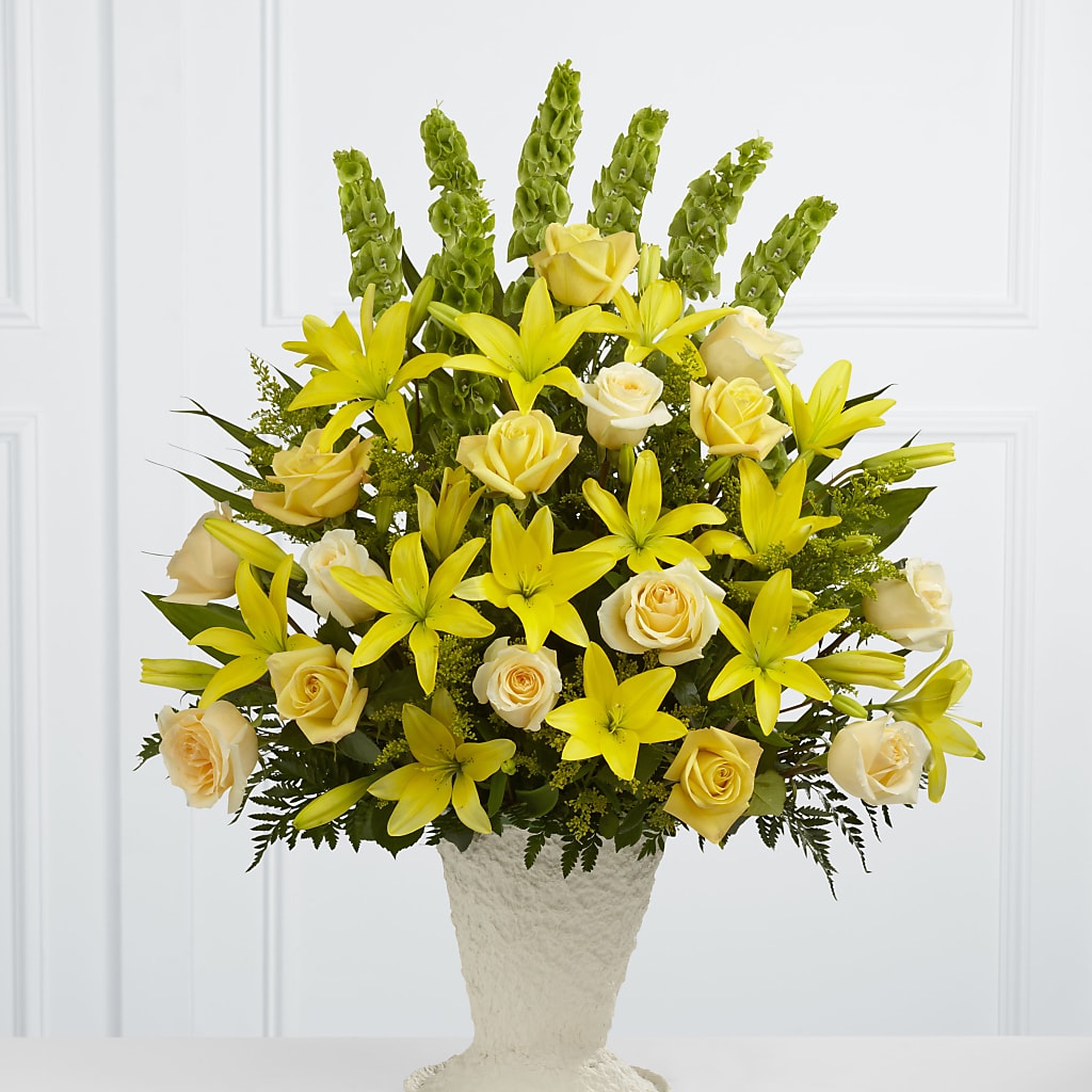 Golden Memories Arrangement – West Hollywood Florist, West Hollywood CA