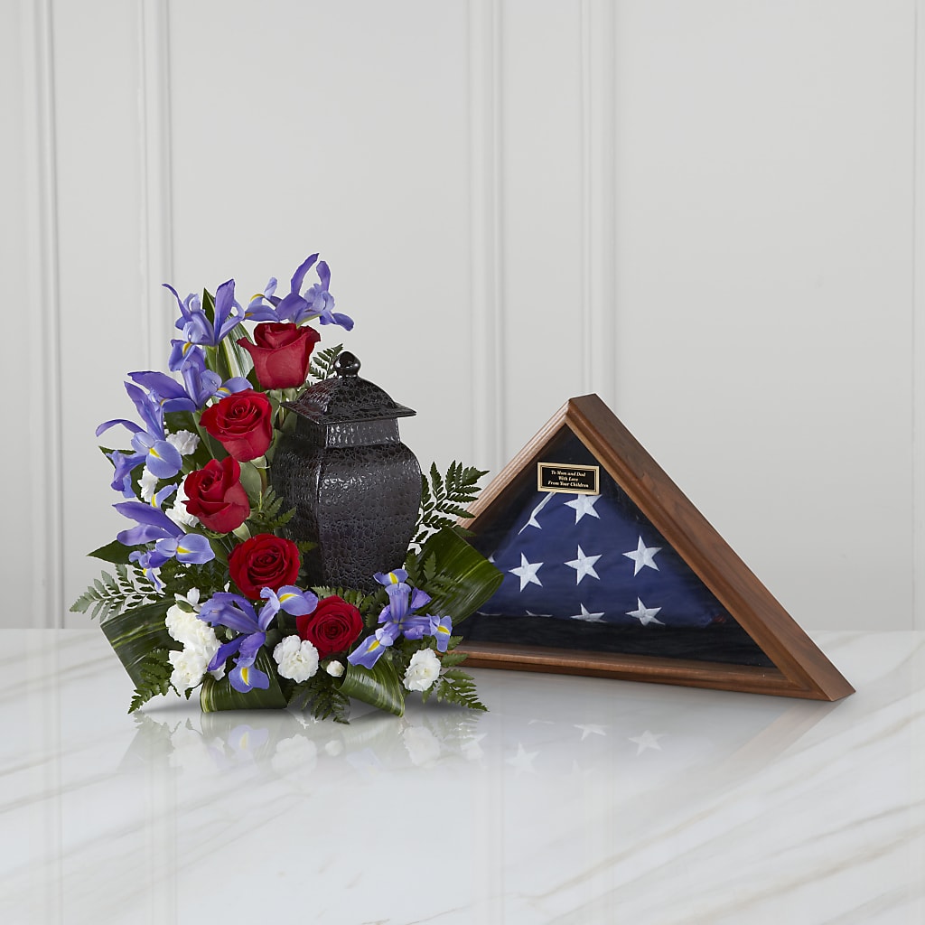 Patriotic Tribute Arrangement – West Hollywood Florist, West Hollywood CA