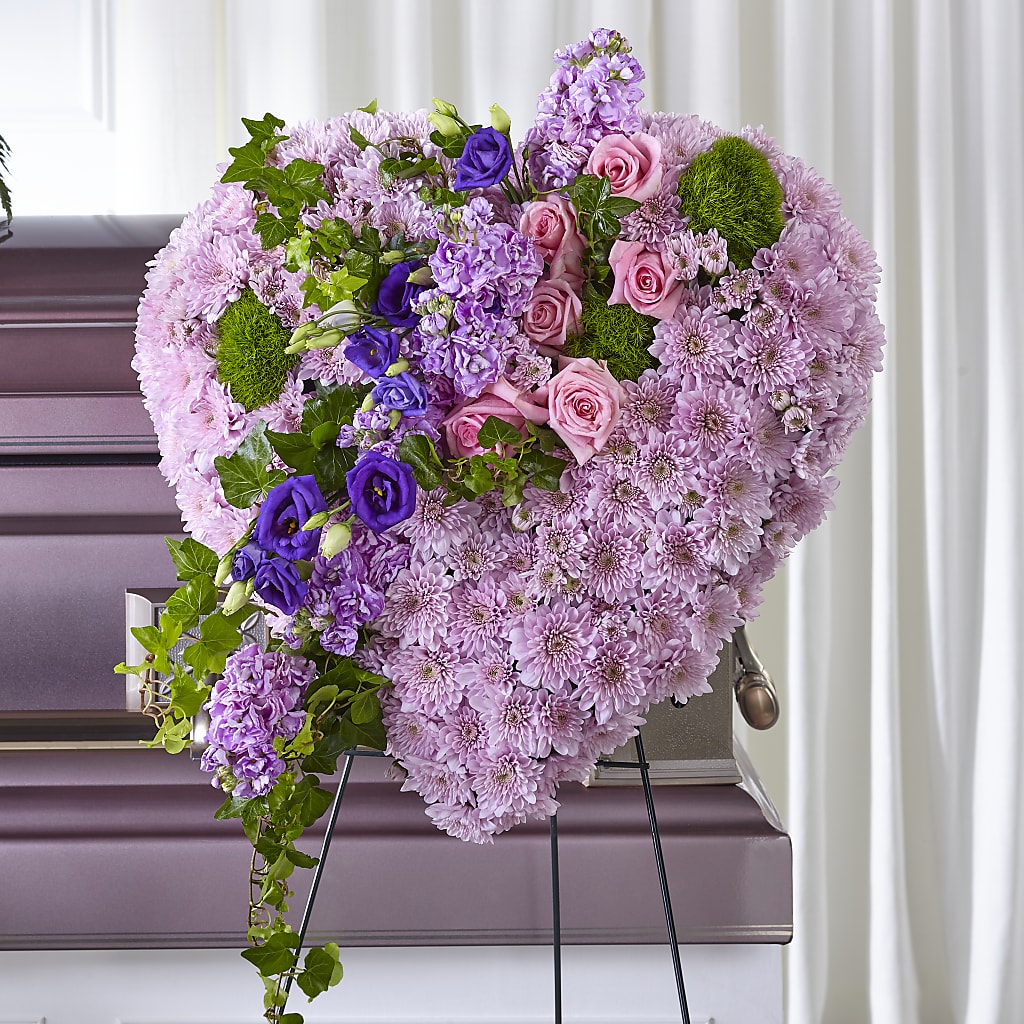 Treasured Love Standing Heart – West Hollywood Florist, West Hollywood CA