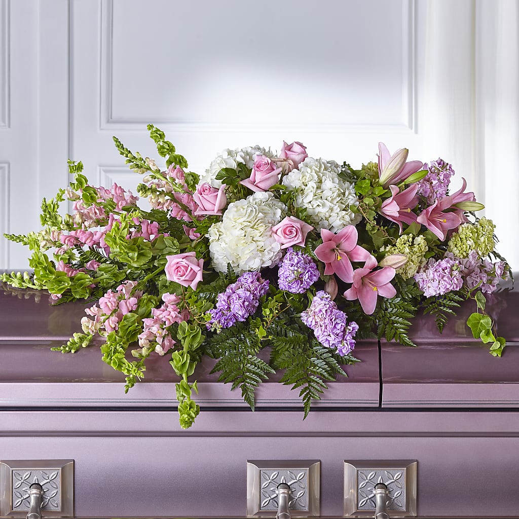 Life's Gratitude Casket Spray – West Hollywood Florist, West Hollywood CA