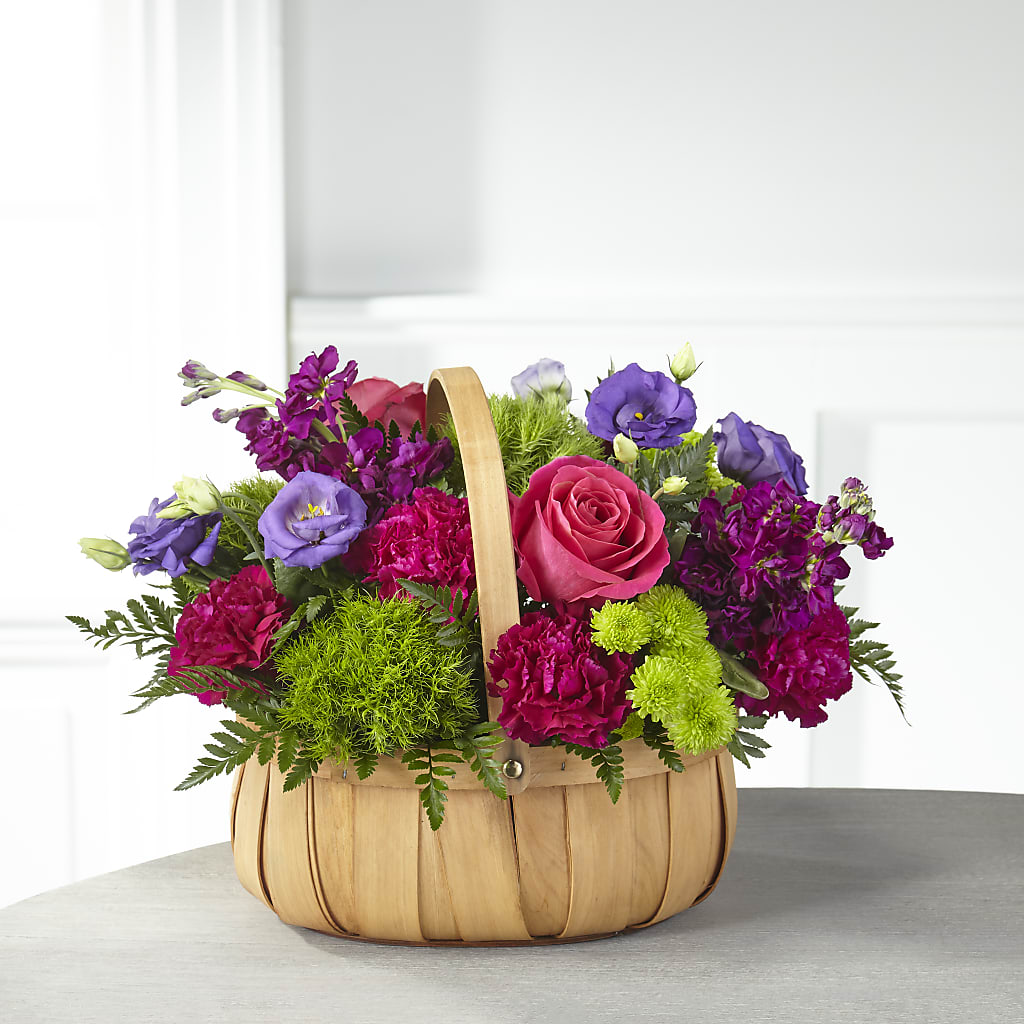 Serene Sanctuary Basket – West Hollywood Florist, West Hollywood CA