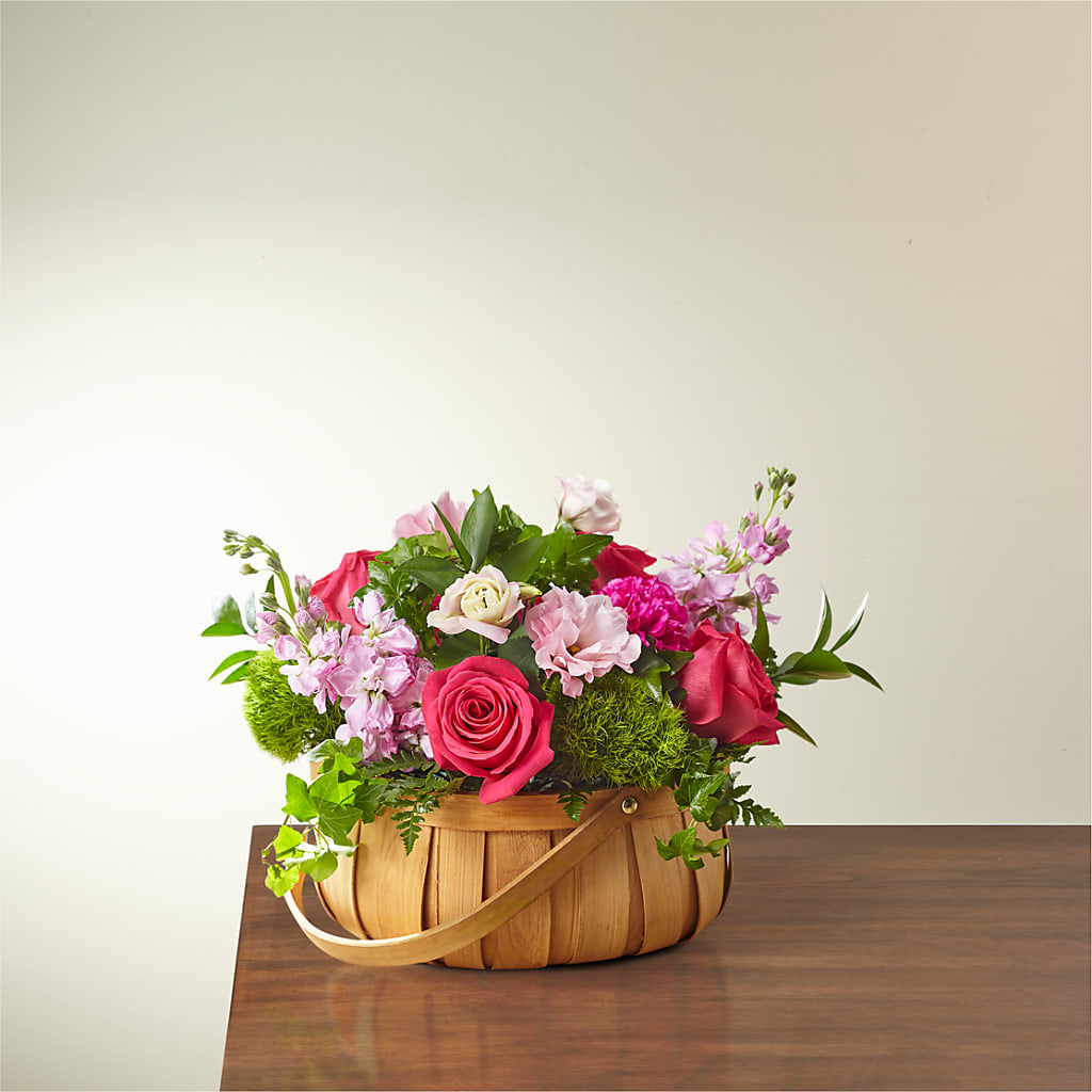 Radiance in Bloom Basket – West Hollywood Florist, West Hollywood CA