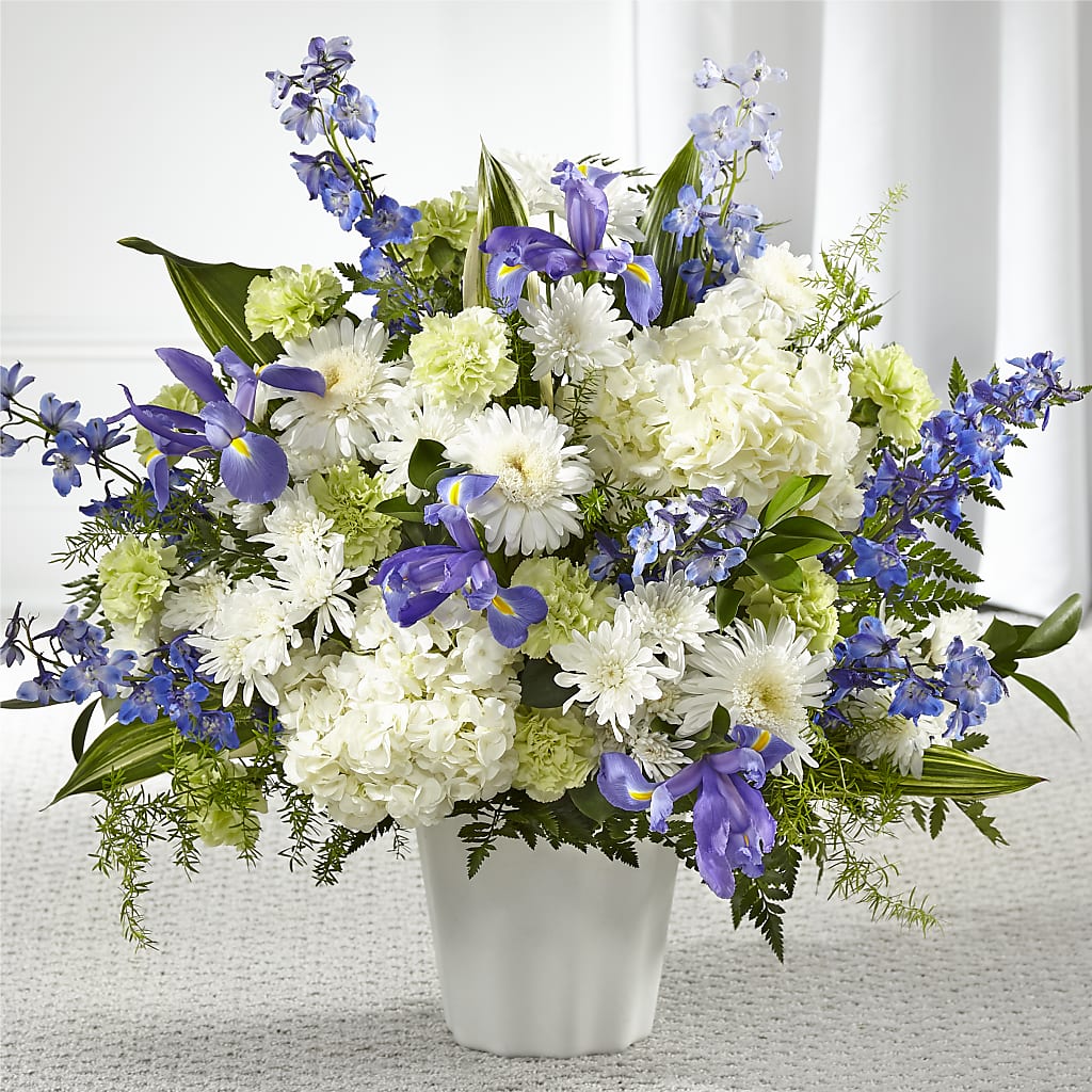 Soft Serenity Floor Basket – West Hollywood Florist, West Hollywood CA