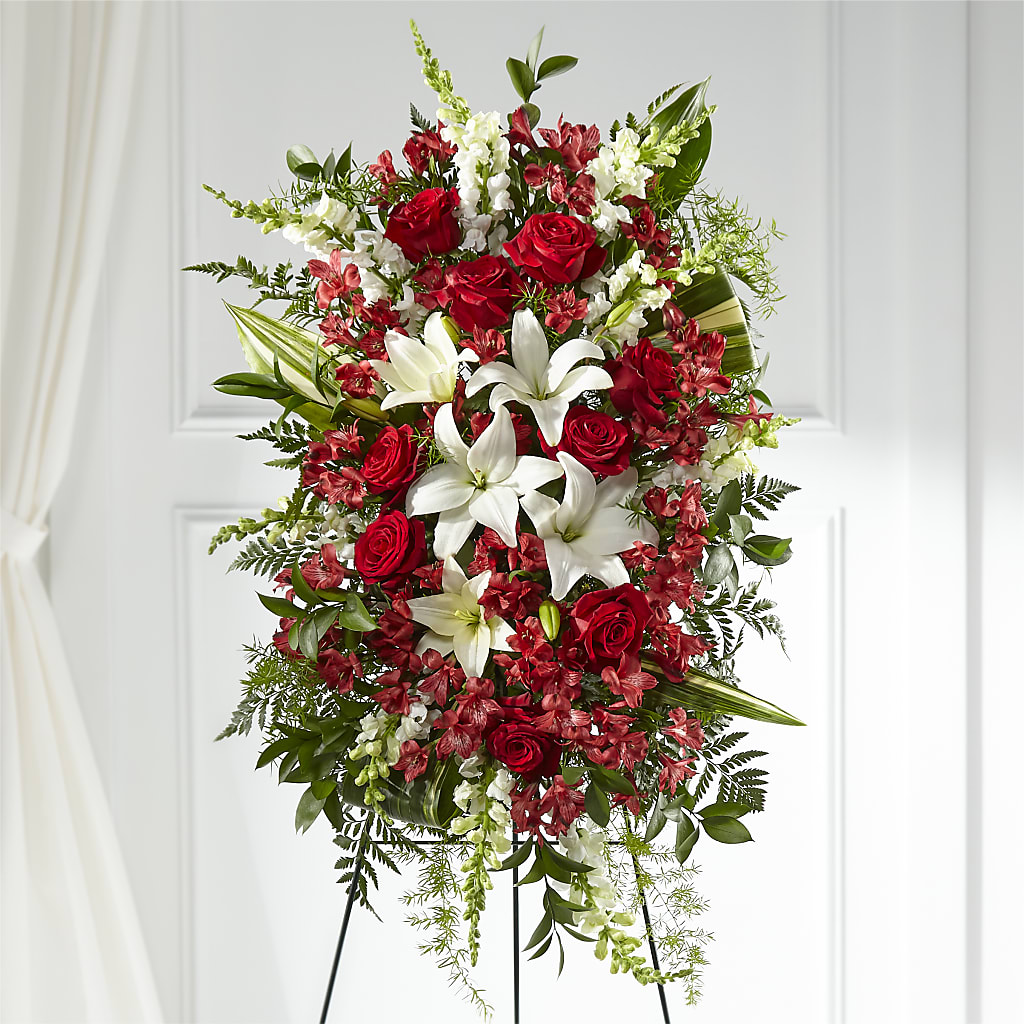 Everlasting Memory Standing Spray – West Hollywood Florist, West Hollywood CA