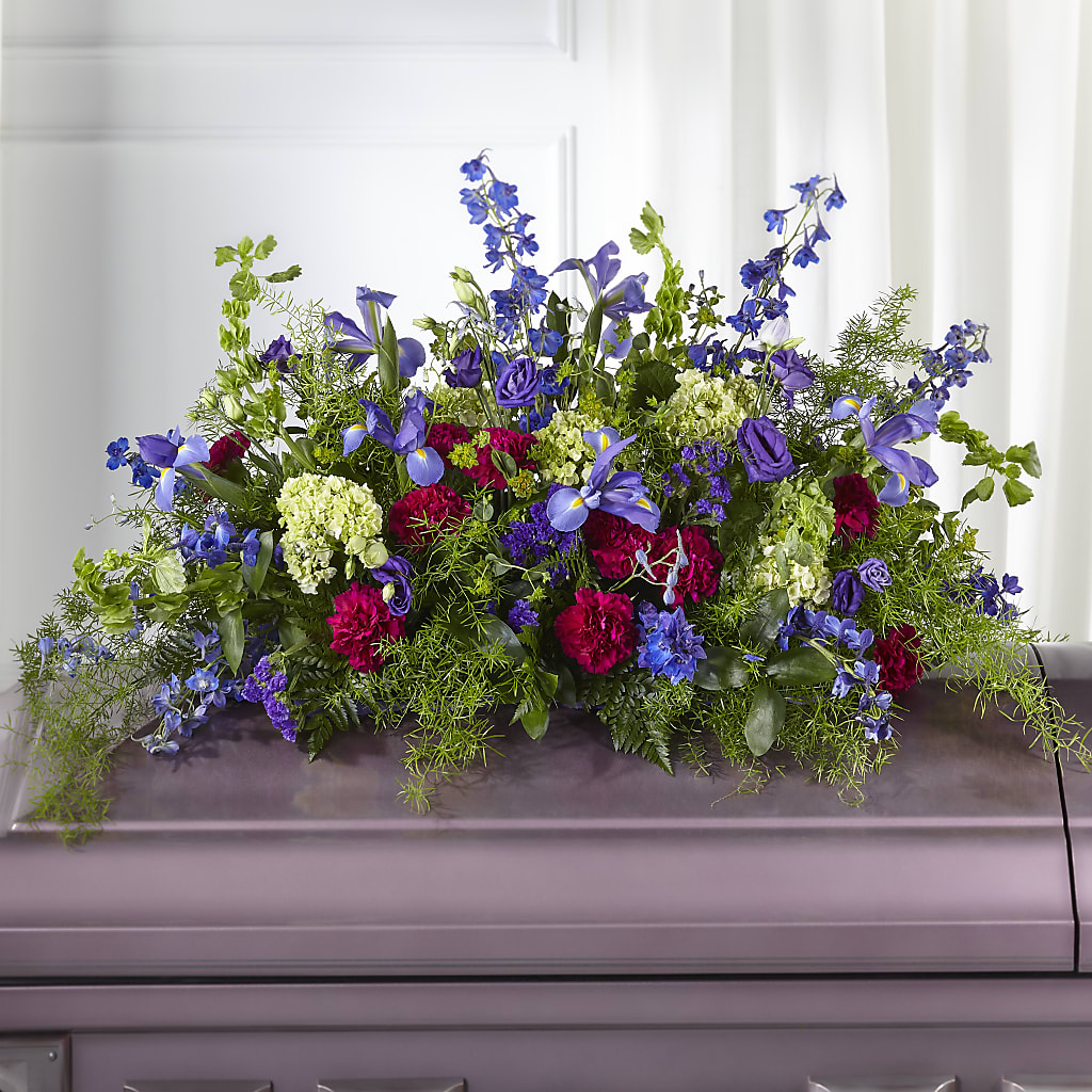 Always Treasured Casket Spray – West Hollywood Florist, West Hollywood CA