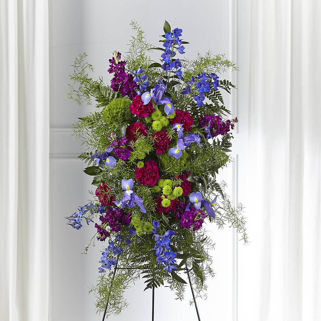 Heavenly Skies Standing Spray – West Hollywood Florist, West Hollywood CA