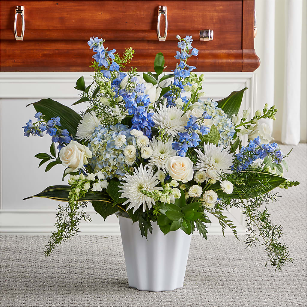 Everlasting Memories Floor Basket – West Hollywood Florist, West Hollywood CA