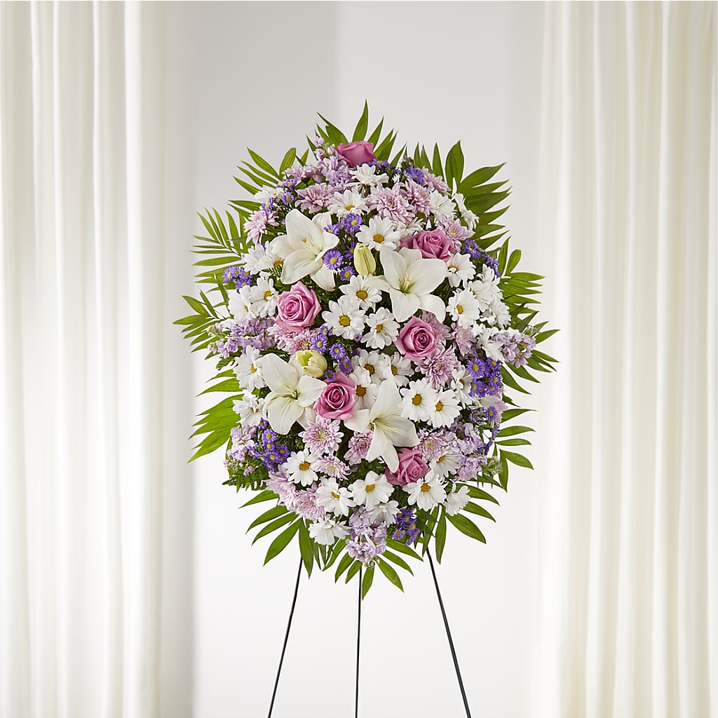 Surrounded by Love Standing Spray – West Hollywood Florist, West Hollywood CA
