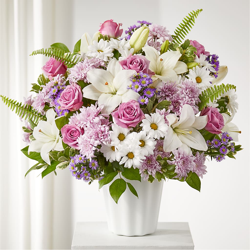 Warmest Thoughts Tabletop Basket – West Hollywood Florist, West Hollywood CA