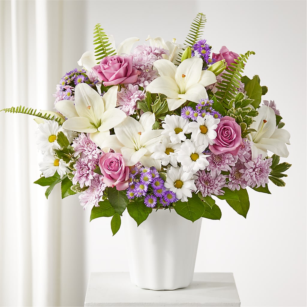 Warmest Thoughts Tabletop Basket – West Hollywood Florist, West Hollywood CA