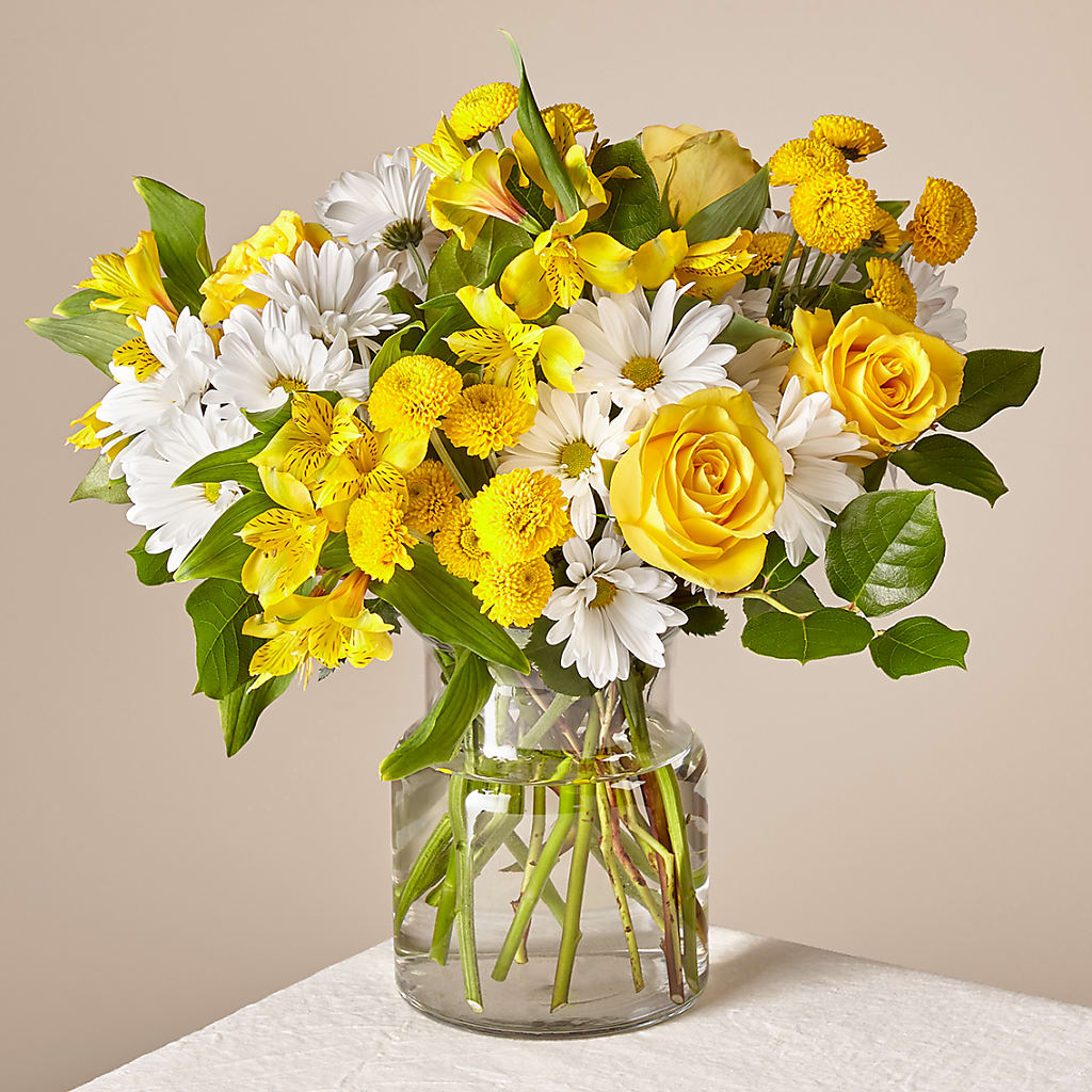 Sunny Sentiments Bouquet – West Hollywood Florist, West Hollywood CA