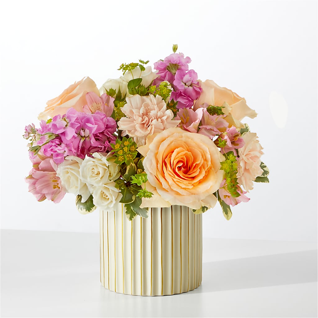 Paradise Bouquet with Ivory Vase – West Hollywood Florist, West Hollywood CA