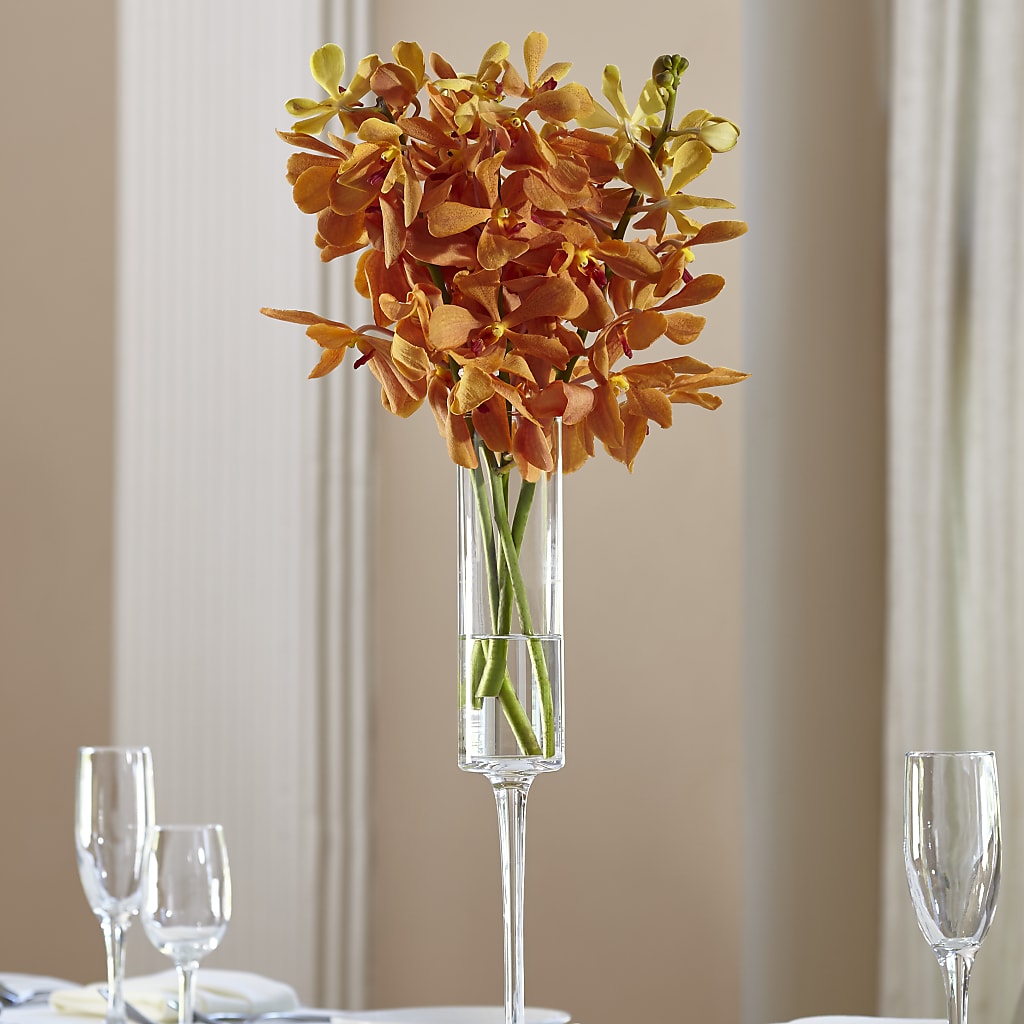 Orange Mokara Bouquet – West Hollywood Florist, West Hollywood CA