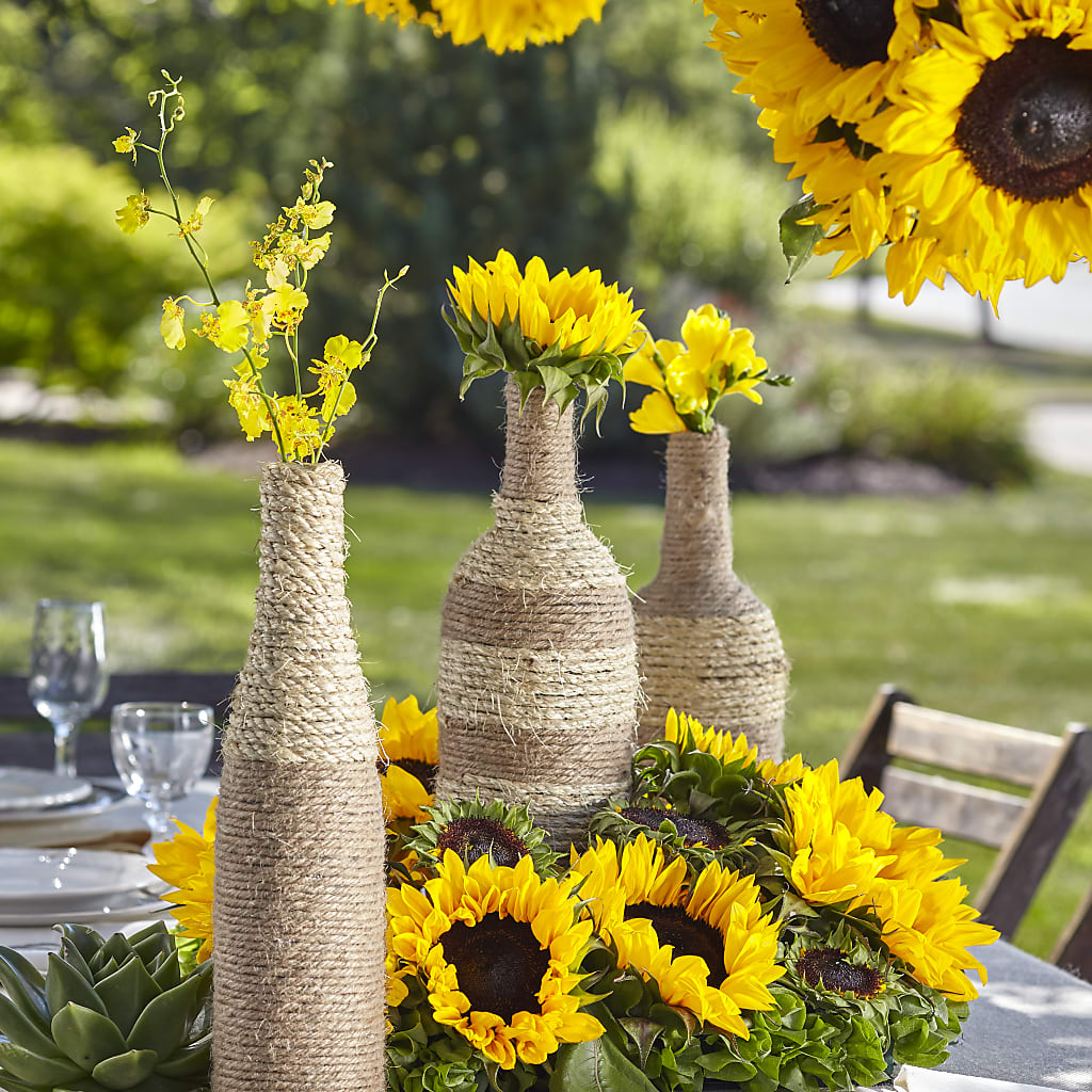 Sublime Garden Centerpiece – West Hollywood Florist, West Hollywood CA
