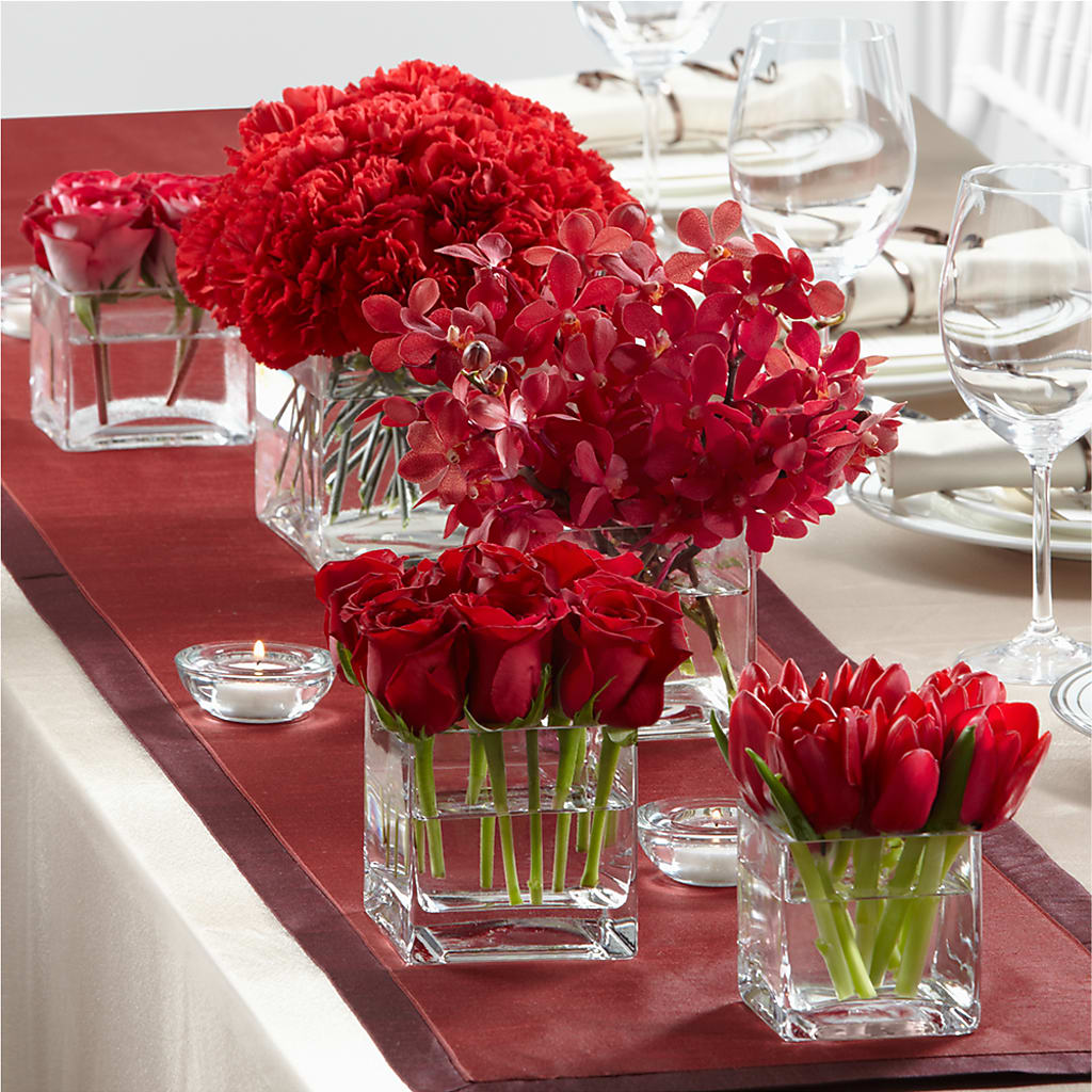 Modern Grace Centerpiece – West Hollywood Florist, West Hollywood CA