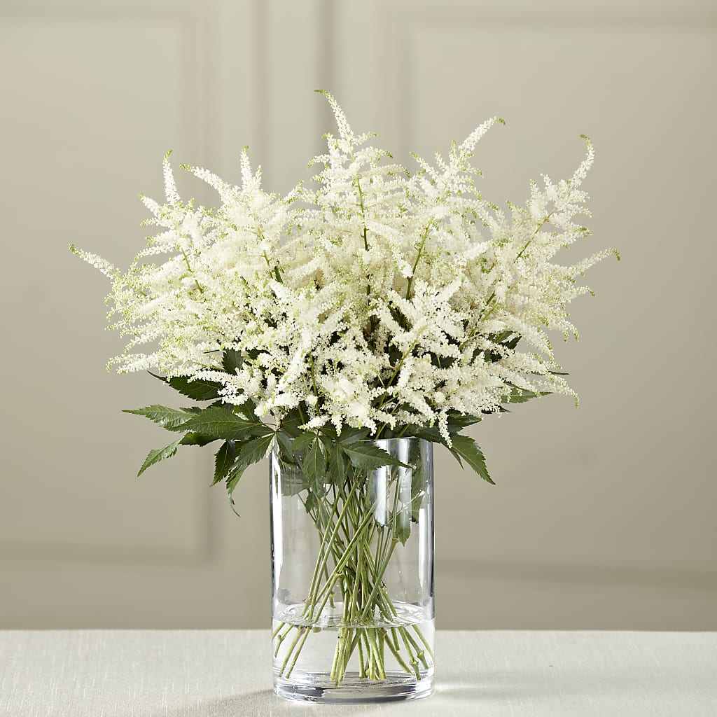 White Astilbe Bouquet – West Hollywood Florist, West Hollywood CA