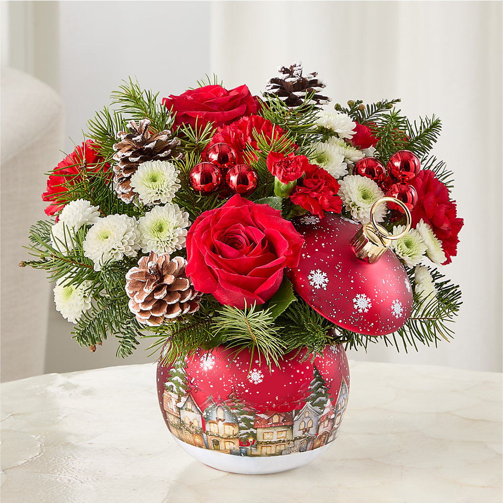 Christmas Carols Ornament –  West Hollywood Florist, West Hollywood CA
