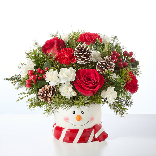 Jolly Snowman Bouquet –  West Hollywood Florist, West Hollywood CA