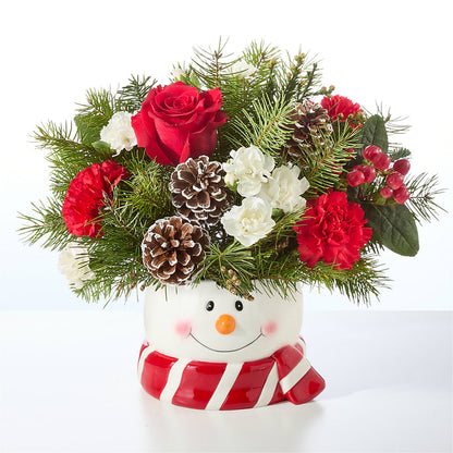 Jolly Snowman Bouquet –  West Hollywood Florist, West Hollywood CA