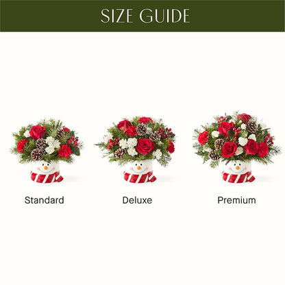 Jolly Snowman Bouquet –  West Hollywood Florist, West Hollywood CA